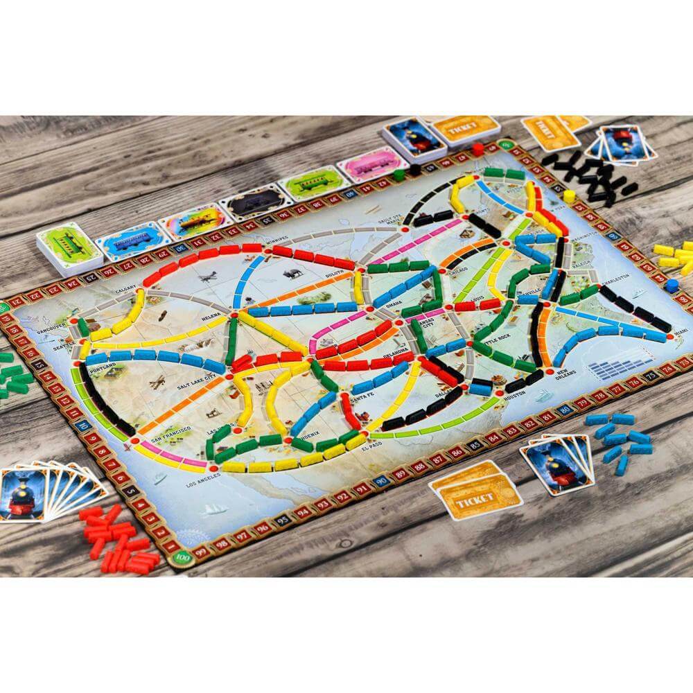 Asmodee Ticket To Ride 2025 Refresh